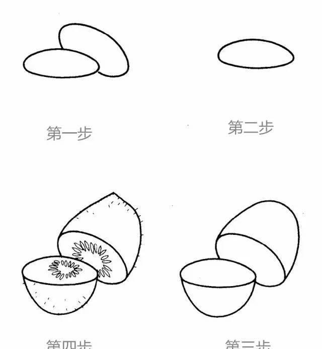 适合幼儿园儿童画的水果简笔画，简单实用，第三篇