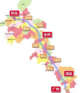 ​湖南到广东即将修建一条高铁，全长600公里，设有9站，有你家乡？