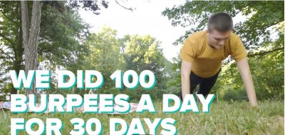 ​真人实测！每天100个波比跳，30天之后身体会发生哪些变化？