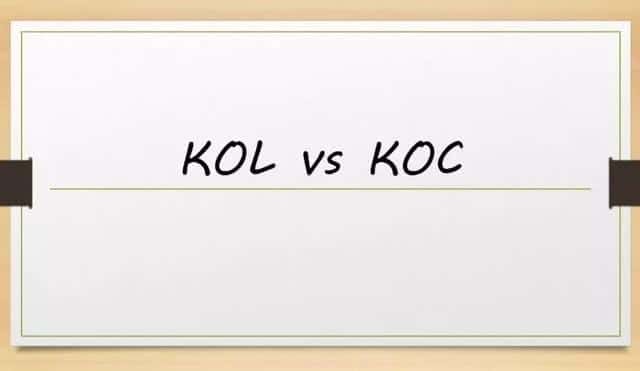 抖音koc和kol的意思（kol是什么意思）