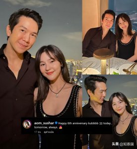 ​泰星Aom与富商男友Amp浪漫约会！共庆交往6周年纪念日！