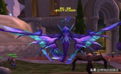 ​魔兽世界怀旧服wlk诺森德飞行达拉然找希拉·雪晨学习寒冷天气飞行