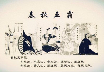 ​春秋五霸：历史舞台上的权力游戏与智慧博弈