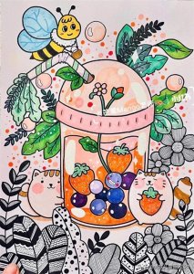 ​60张超美创意儿童画优秀范例，值得收藏！