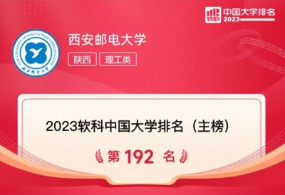 ​最新！2023软科中国大学排名发布，西安邮电大学排名大幅提升！