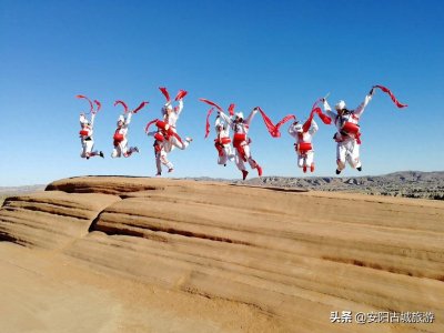 ​不要门票但是非常值得一去的地方——靖边波浪谷