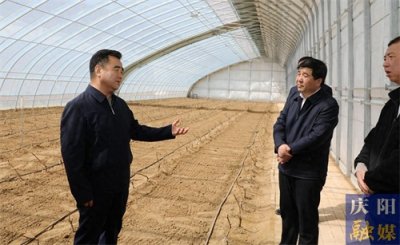 ​黄泽元在环县调研重大项目建设和重点工作任务部署落实情况