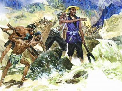 ​大禹治水，无私奉献与责任担当的传奇故事