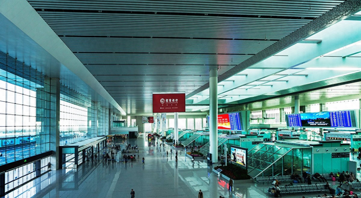 航拍合肥南站，华东四大高铁站之一，徽派建筑的最佳诠释