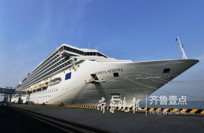 ​创纪录7400人！海上古罗马之城“赛琳娜号”靠泊青岛