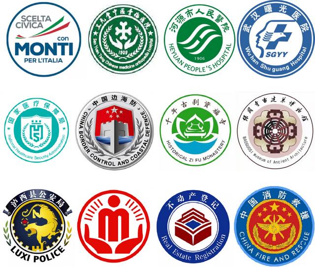 徽章logo制作（徽章类LOGO还能这么玩）(12)