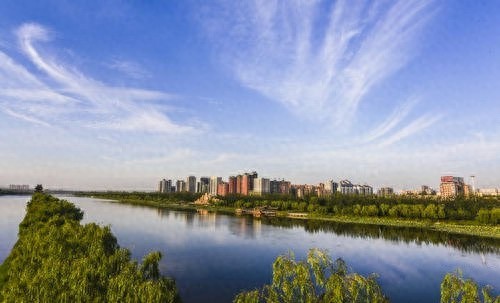 山西临汾市汾河公园