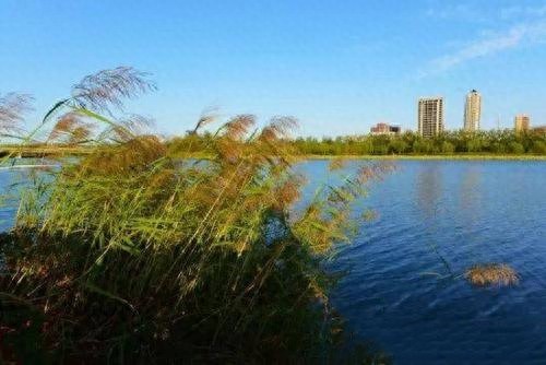 山西临汾市汾河公园