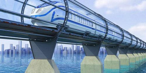 超级高铁来了比飞机速度快了四倍(超级高铁接近第一宇宙速度)(9)