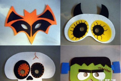 万圣节面具怎么做?