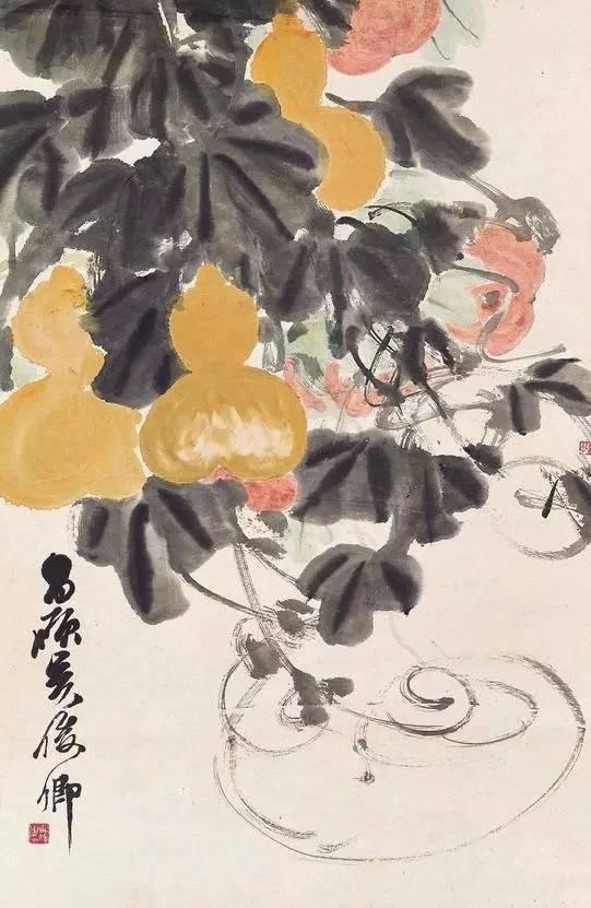 南瓜寓意是什么（盘点国画里的瓜果蔬菜美好寓意）