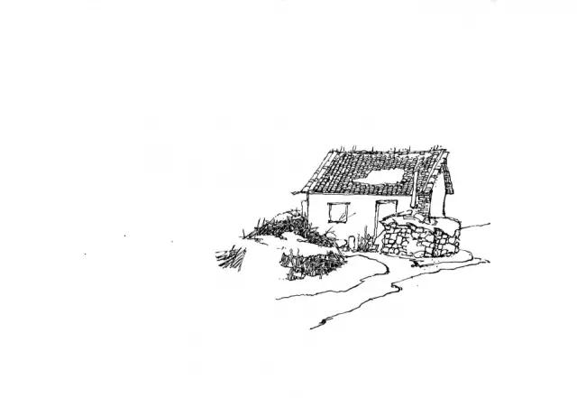 简单好画的风景速写 初学者(风景速写不会画)(12)