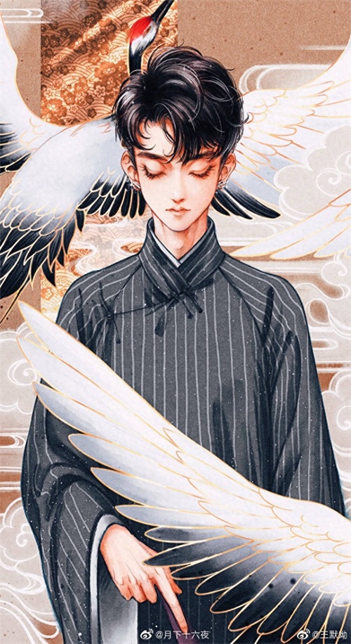 张云雷古风动画壁纸来了,辫儿哥哥真的骨子里都透着一股仙气