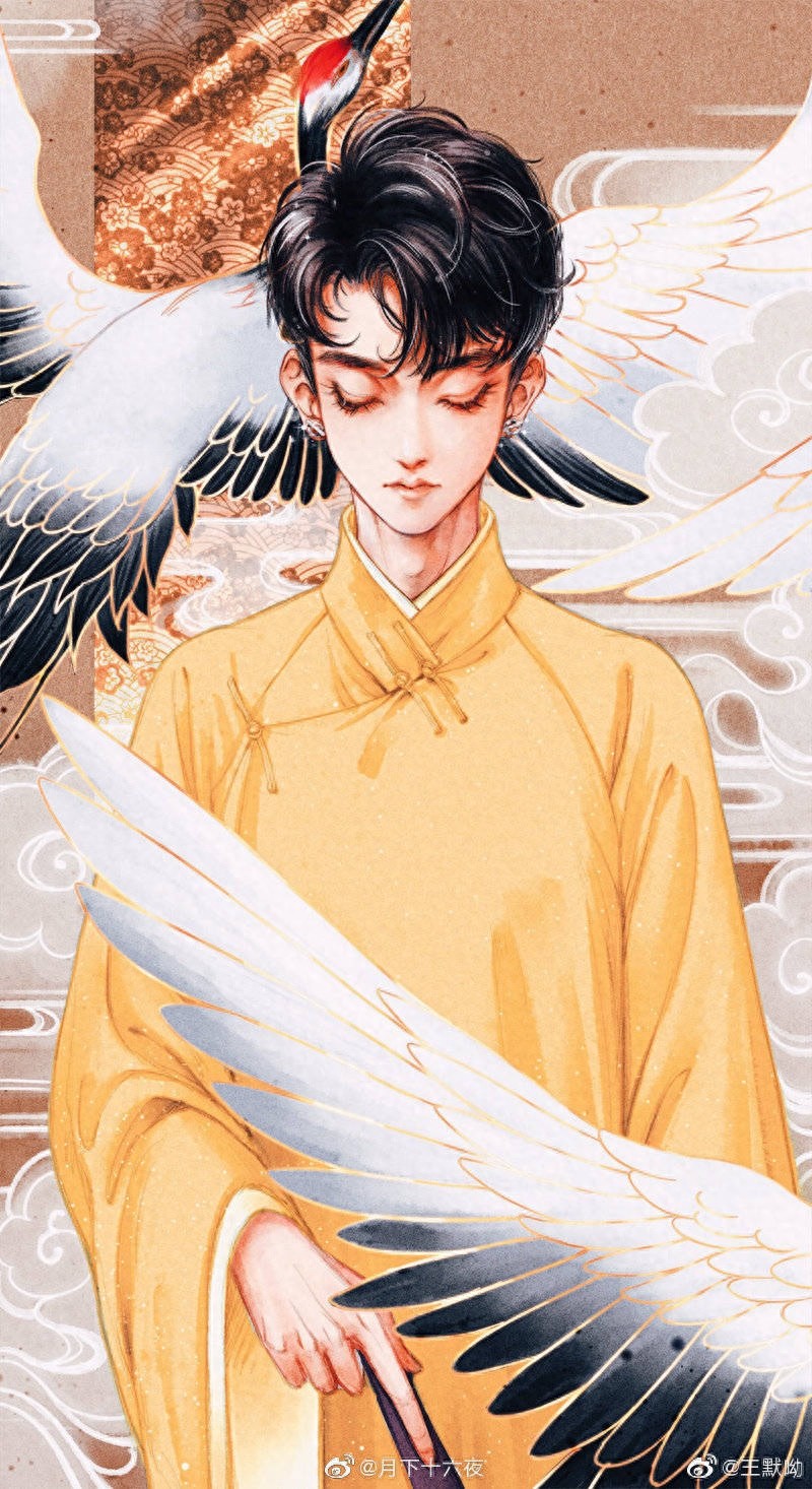 张云雷古风动画壁纸来了,辫儿哥哥真的骨子里都透着一股仙气