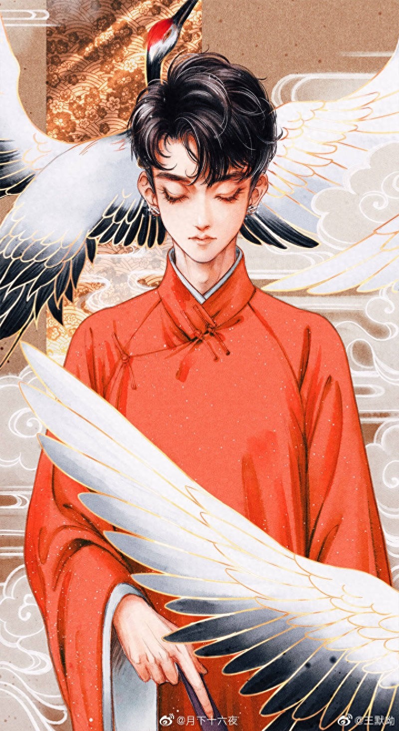 张云雷古风动画壁纸来了,辫儿哥哥真的骨子里都透着一股仙气