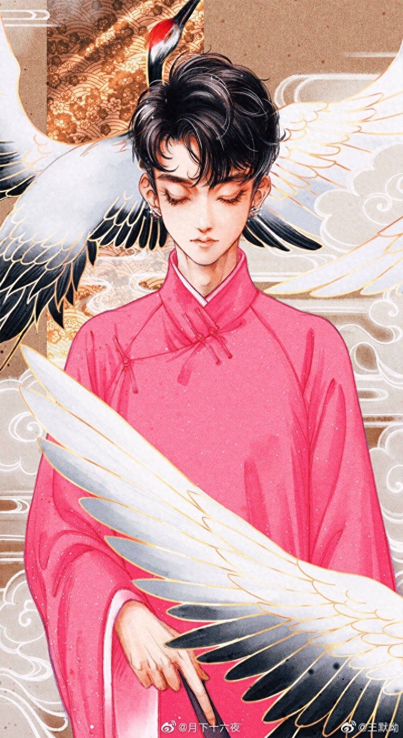 张云雷古风动画壁纸来了,辫儿哥哥真的骨子里都透着一股仙气