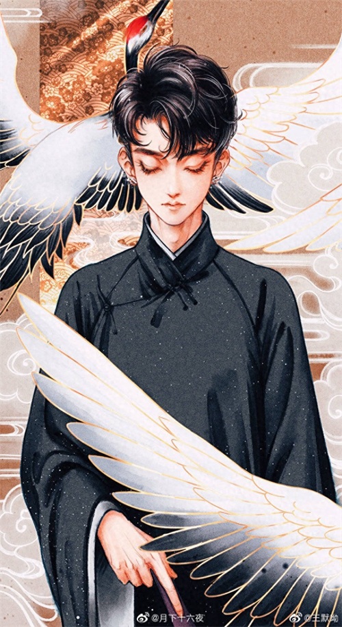 张云雷古风动画壁纸来了,辫儿哥哥真的骨子里都透着一股仙气