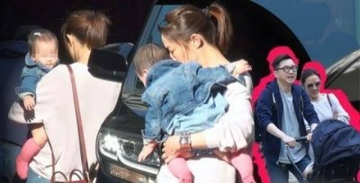 ​庾澄庆爱女首曝光, 一家三口幸福的模样让人称羡