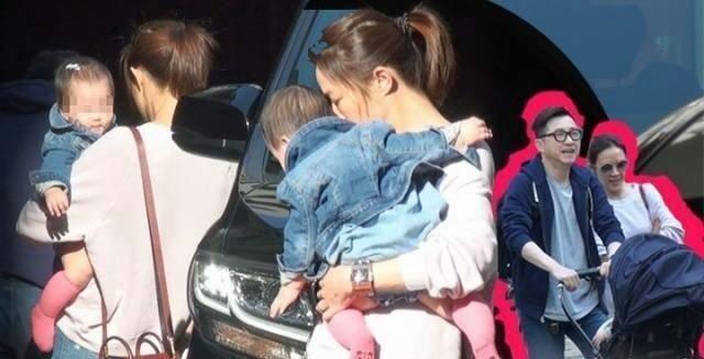 庾澄庆爱女首曝光, 一家三口幸福的模样让人称羡