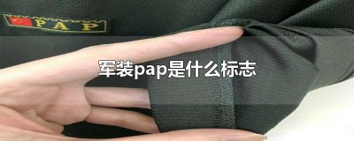 ​军装pap是什么标志