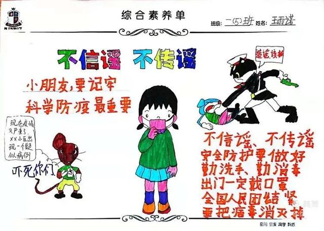 又简单又漂亮的网络安全手抄报（文明上网健康成长）(19)