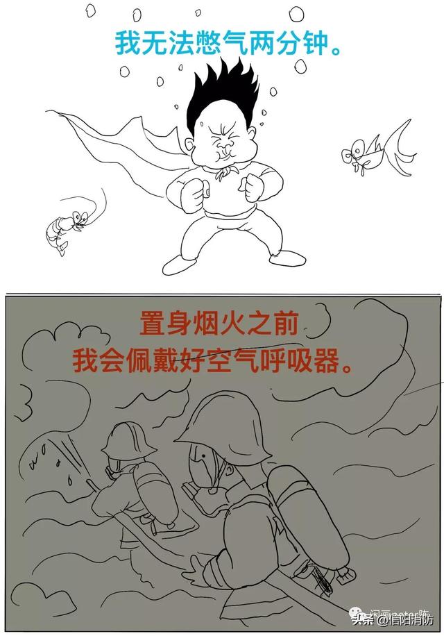 关于消防安全的漫画内容(漫画话消防2025年)(4)