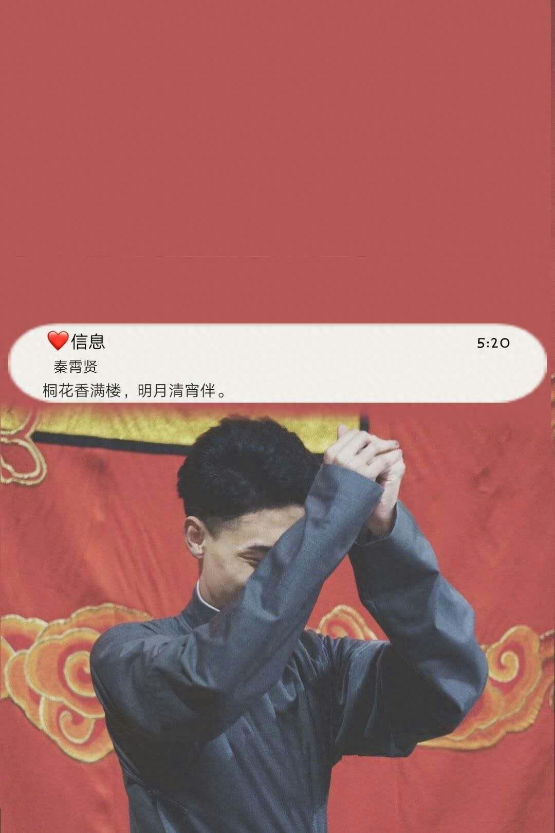 可爱的秦霄贤壁纸啊