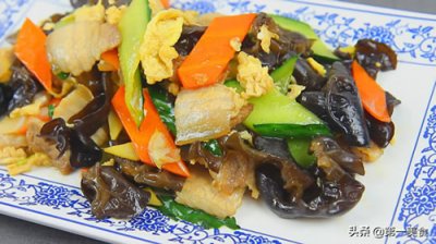 ​这才是饭店木须肉的正宗做法，清爽香嫩，营养丰富，特下饭！