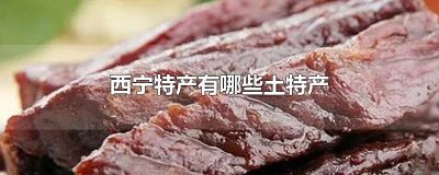 ​西宁地方特产 西宁哪里可以买到当地土特产