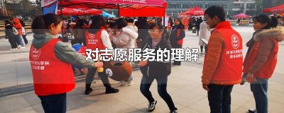 ​对志愿服务的理解