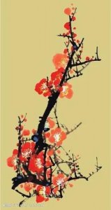 ​写意画梅花的调色与绘画技巧