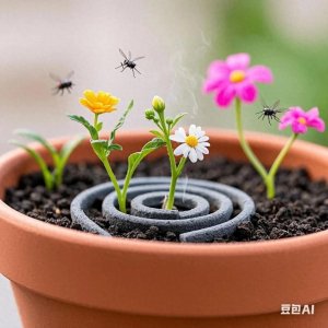 ​花盆小飞虫总泛滥？蚊香灰一招搞定