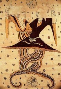 ​伏羲和女娲是什么关系？都是人首蛇身，人们为何自称龙的传人？